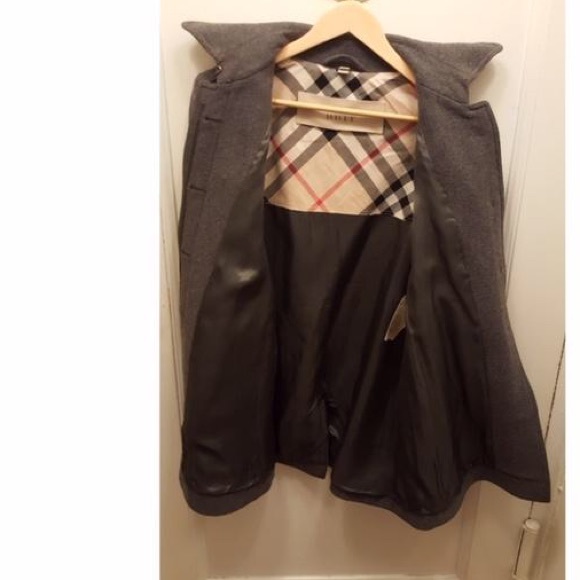 SALE!!! BURBERRY Winter Wool & Cashmere Pea coat - Picture 4 of 8